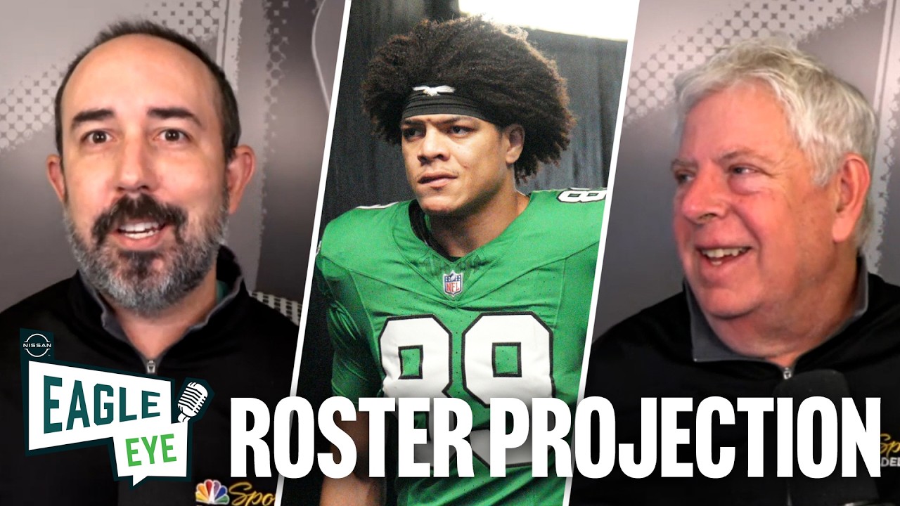 Going through an Eagles 53-man roster projection | Eagle Eye Podcast