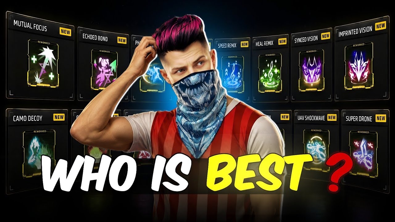 OB54 UPDATE: 16 NEW Character Skills Explained!😍 #freefire #viral 