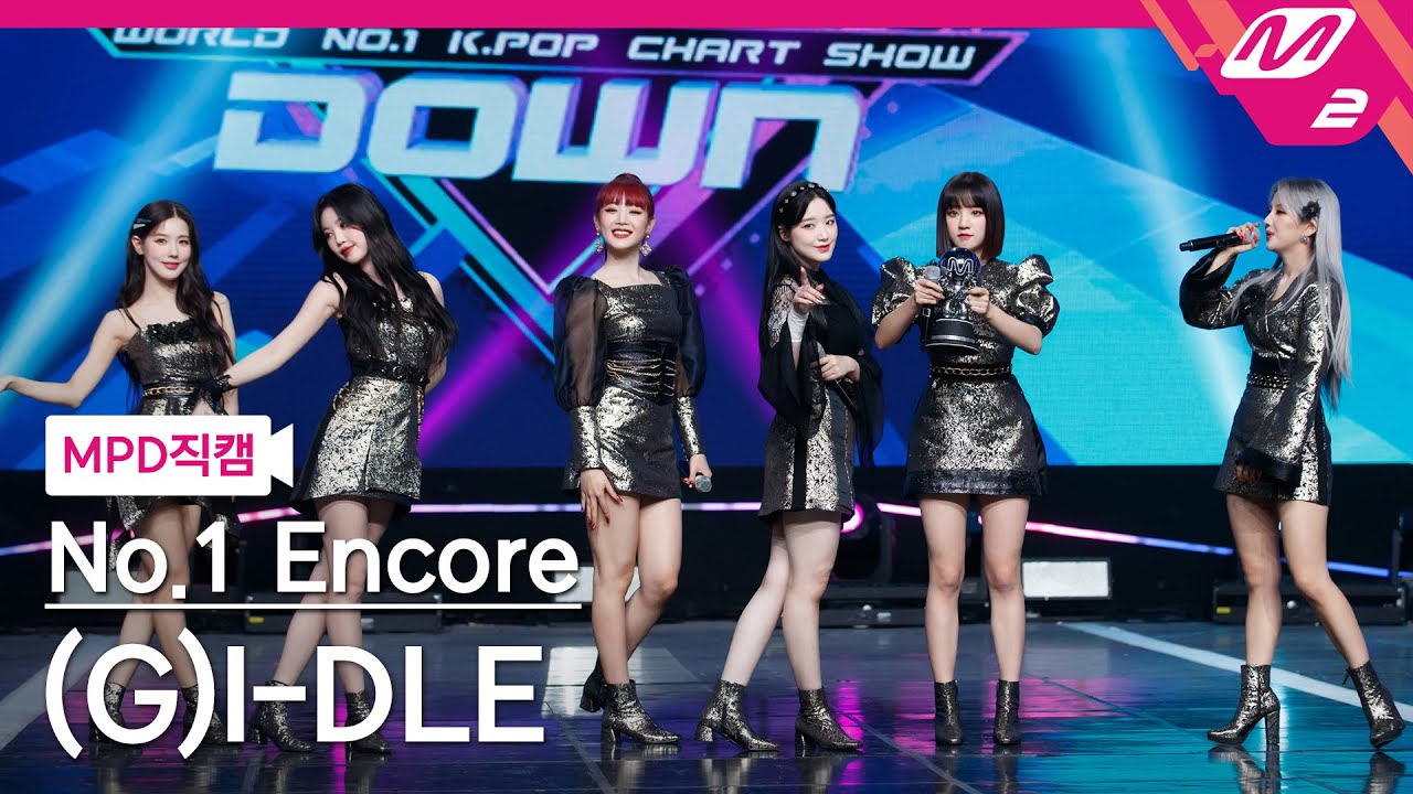 [MPD직캠] (여자)아이들 1위 앵콜 직캠 4K '화(火花)(HWAA)' ((G)I-DLE FanCam No.1 Encore) | @MCOUNTDOWN_2021.1.28