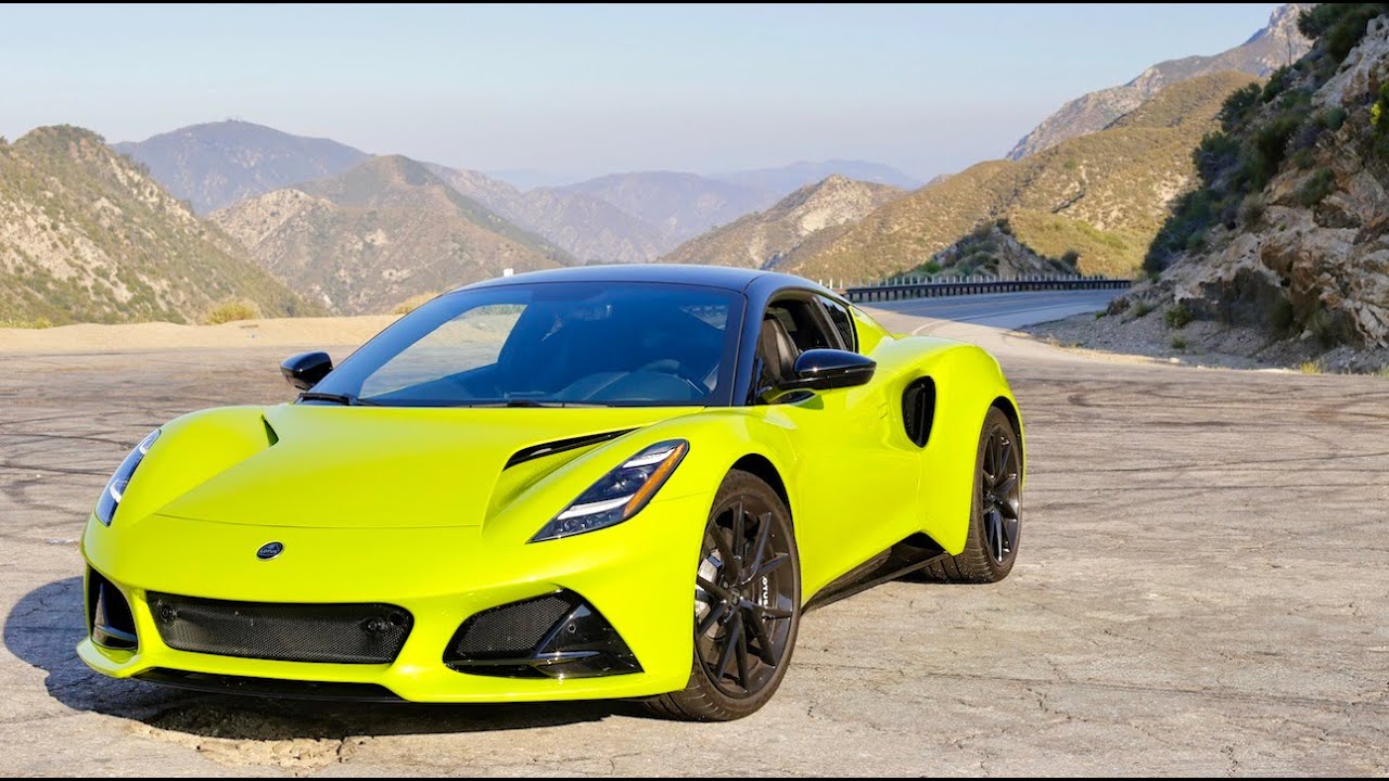 Taking the 2025 Lotus Emira V6 for a spin