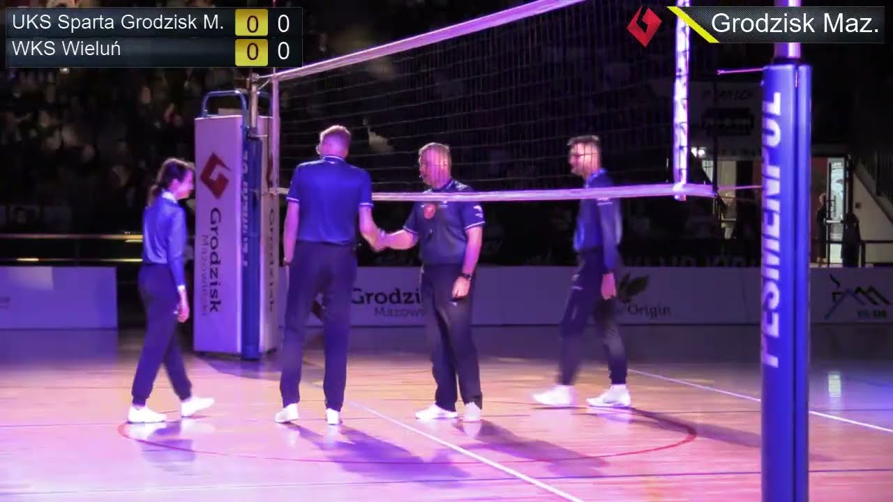 🎦🏐WKS Wieluń 🆚UKS Sparta Grodzisk Mazowiecki (10/05/2025)