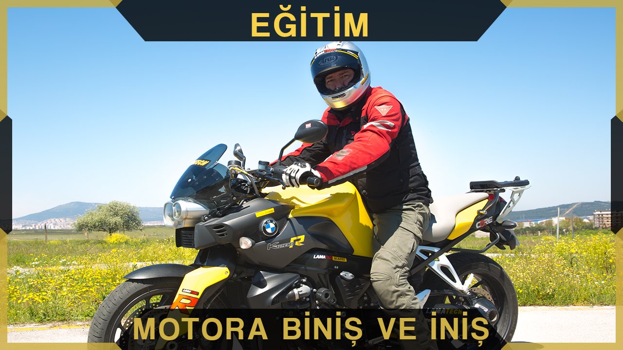 Motosiklete Nasıl Binilir ve Nasıl İnilir - Motosiklet Eğitimi | Rahmi Barutçu