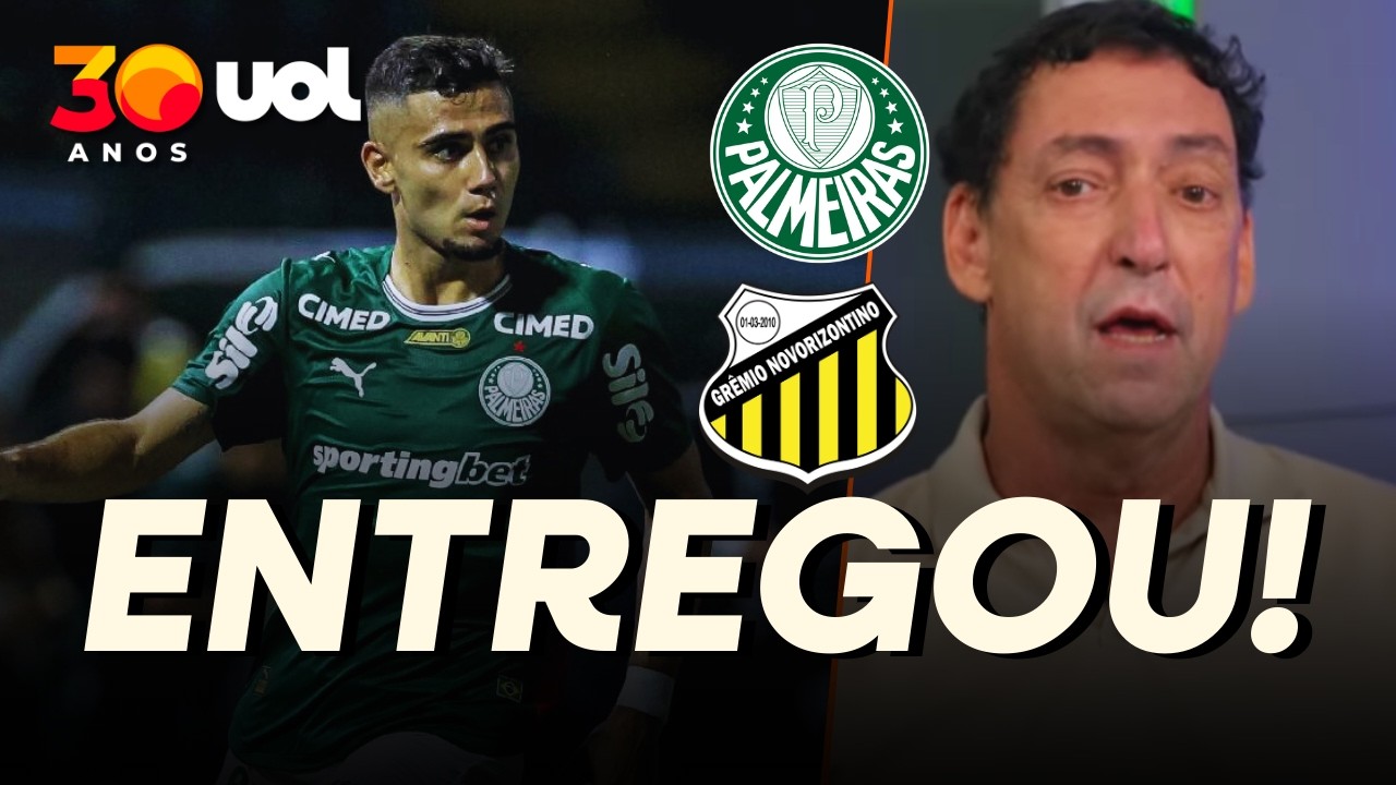 ANDREAS FEZ O PIOR JOGO COM A CAMISA DO PALMEIRAS CONTRA O NOVORIZONTINO; PVC ANALISA ATUAÇÃO