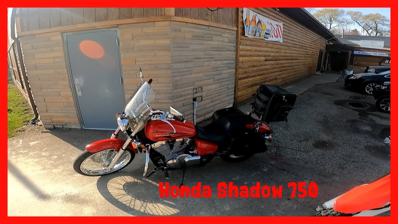 Honda Shadow 750 Test Ride