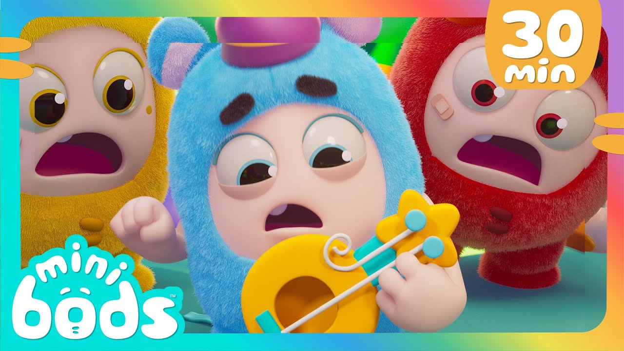 Pogo all'ora della festa | Cartoni Animati 📺 | Video divertenti | MINIBODS | Oddbods Italia