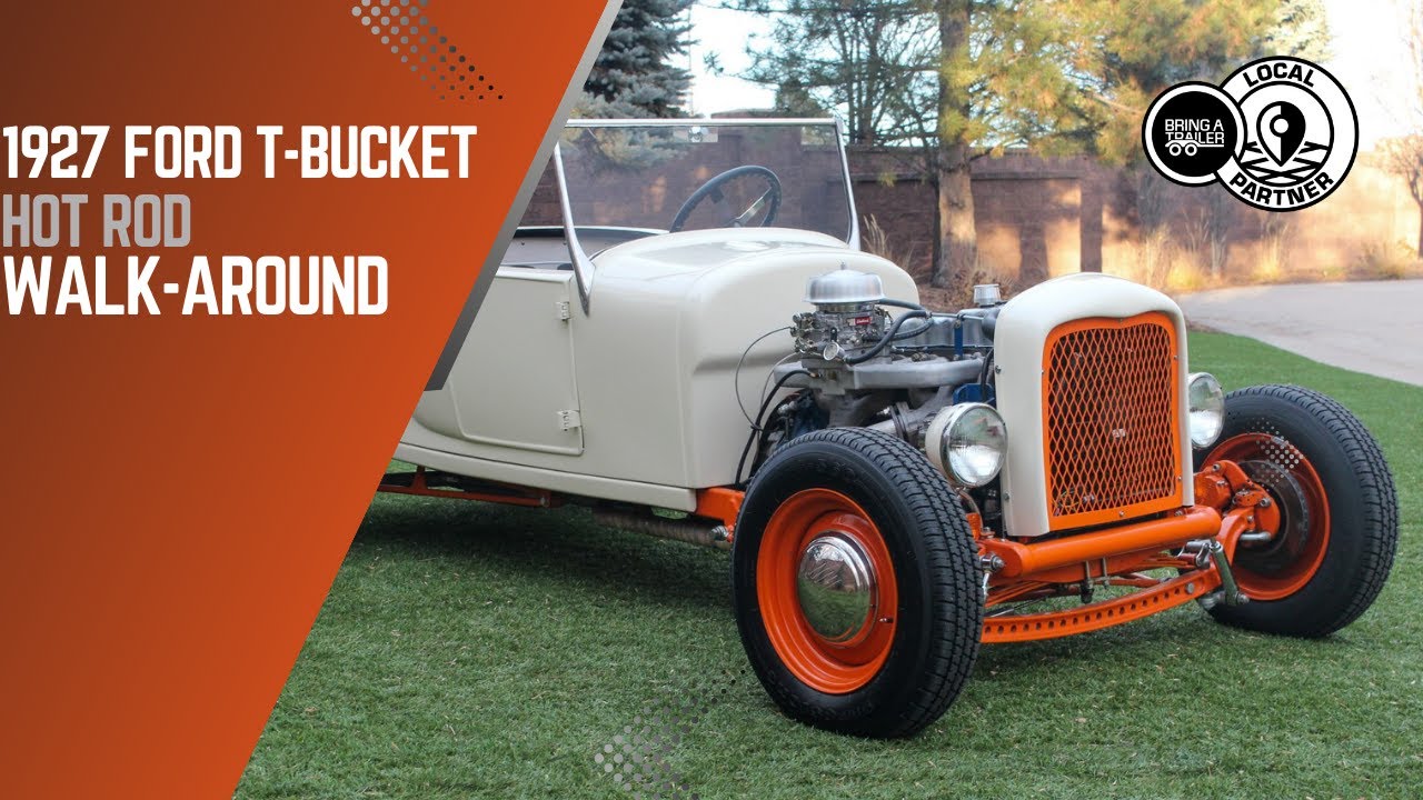 Грузовик T-Bucket с рядным шестицилиндровым двигателем! Уже в продаже на Bring A Trailer.