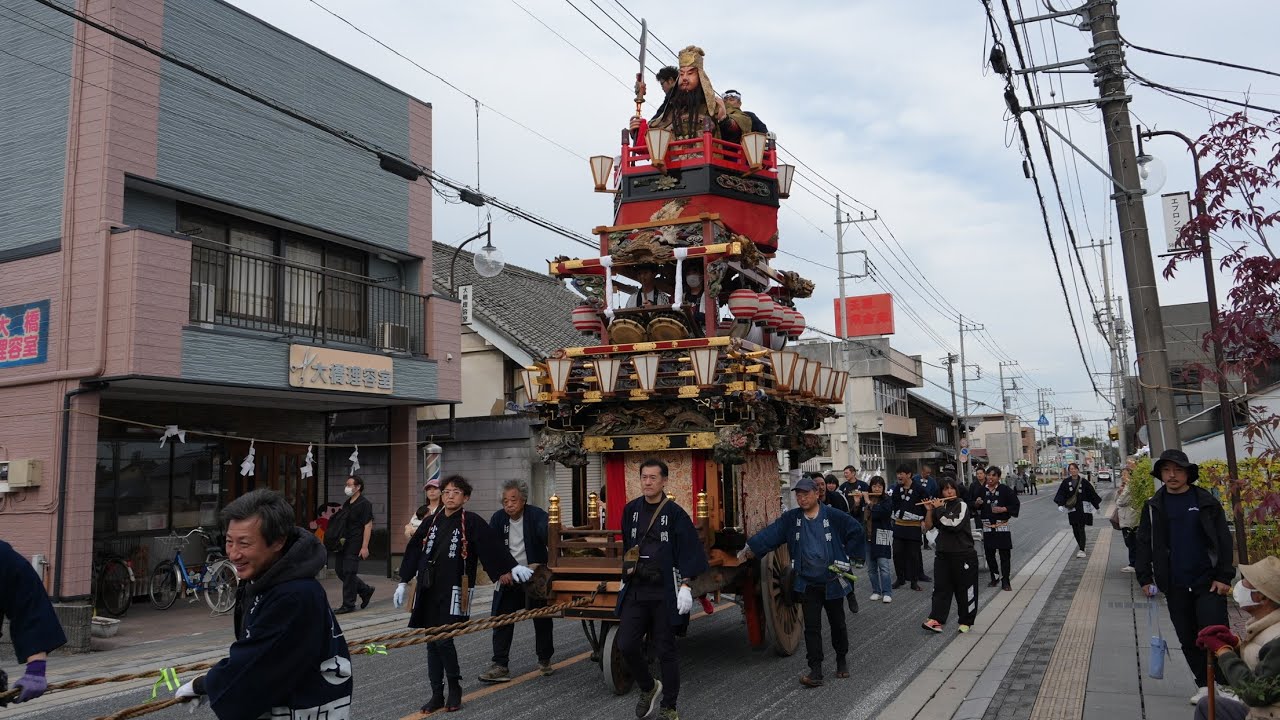 #3 寄居秋祭りに行って来たよ2025【栄町の山車】