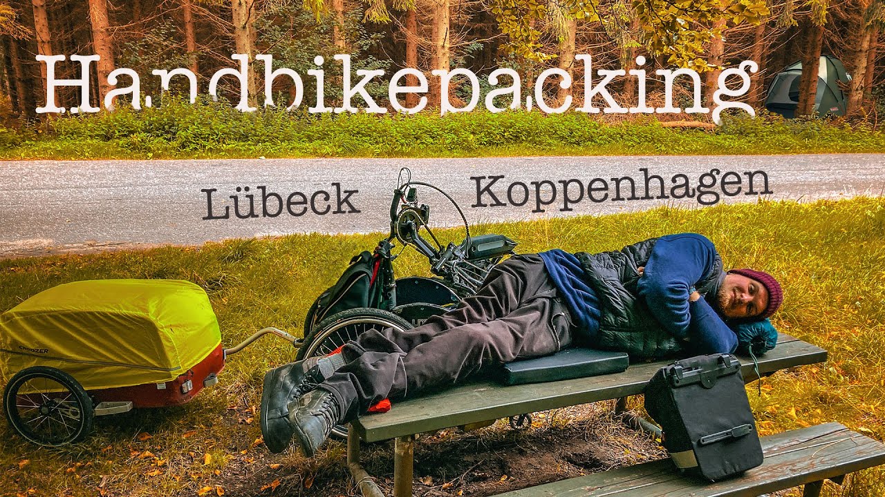 Handbike-Tour mit Rollstuhl, Zelt und Anhänger… wie funktioniert das?