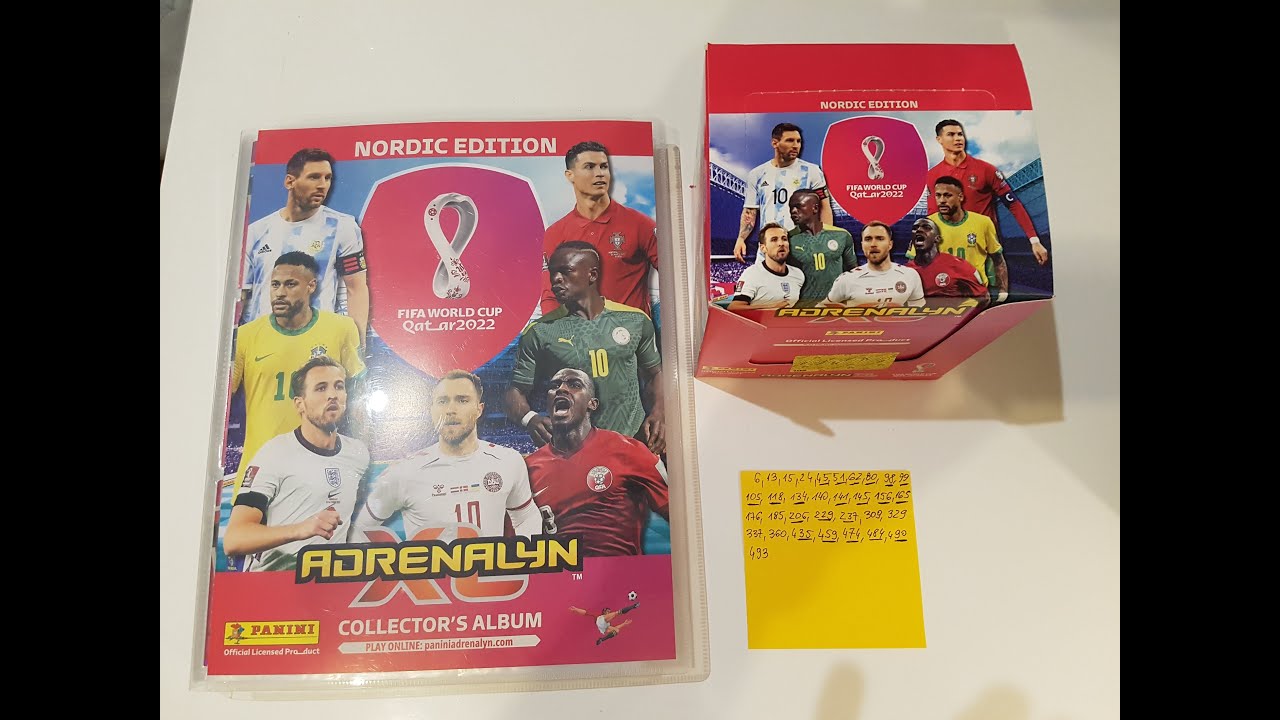 HIT! PANINI FIFA WORLD CUP QATAR 2022 NORDIC EDITION - UNBOXING CAŁEGO DISPLAY BOXA - TOTALNY ODLOT!