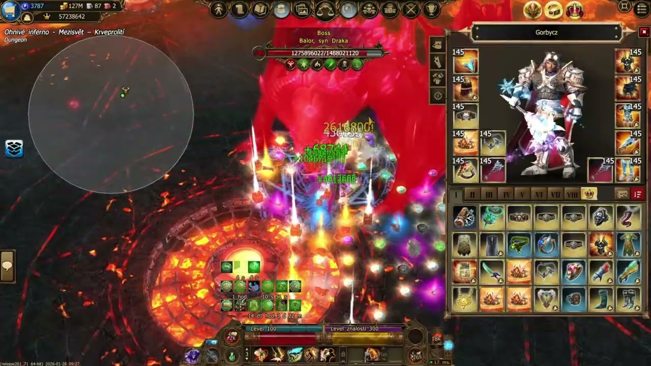 Drakensang Online | Big Game Hunt - Solo Speedrun & Jewel Drop | Warrior