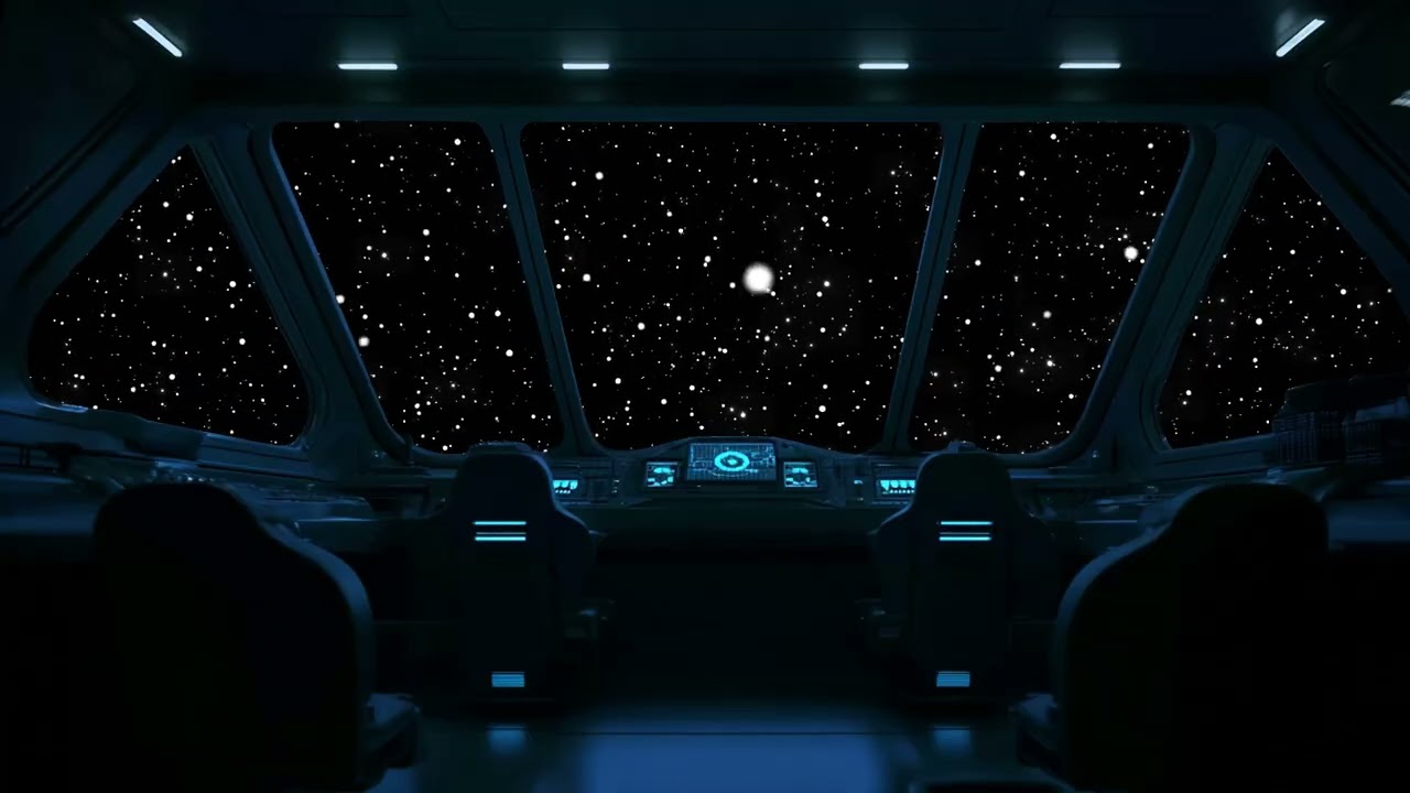 Mindful Space Journey | Starship Brown Noise & Cosmic Soundscapes for Tranquility