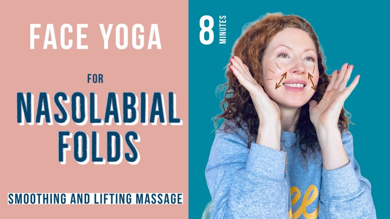 NASOLABIAL FOLDS FACE MASSAGE / NO TALKING - Lifting, Smoothing & Calming