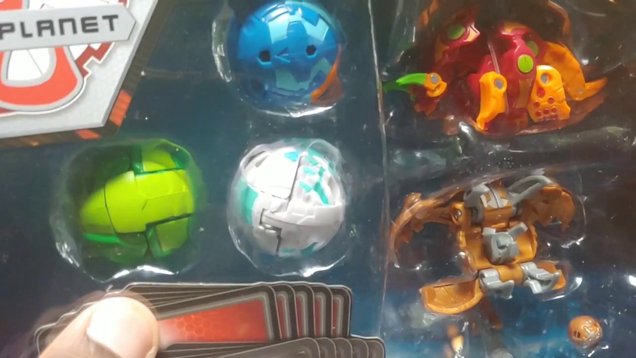 BAKUGAN BATTLE PLANET PYRUS TRHYNO AURELUS CLOPTOR ULTRA UNBOXING!