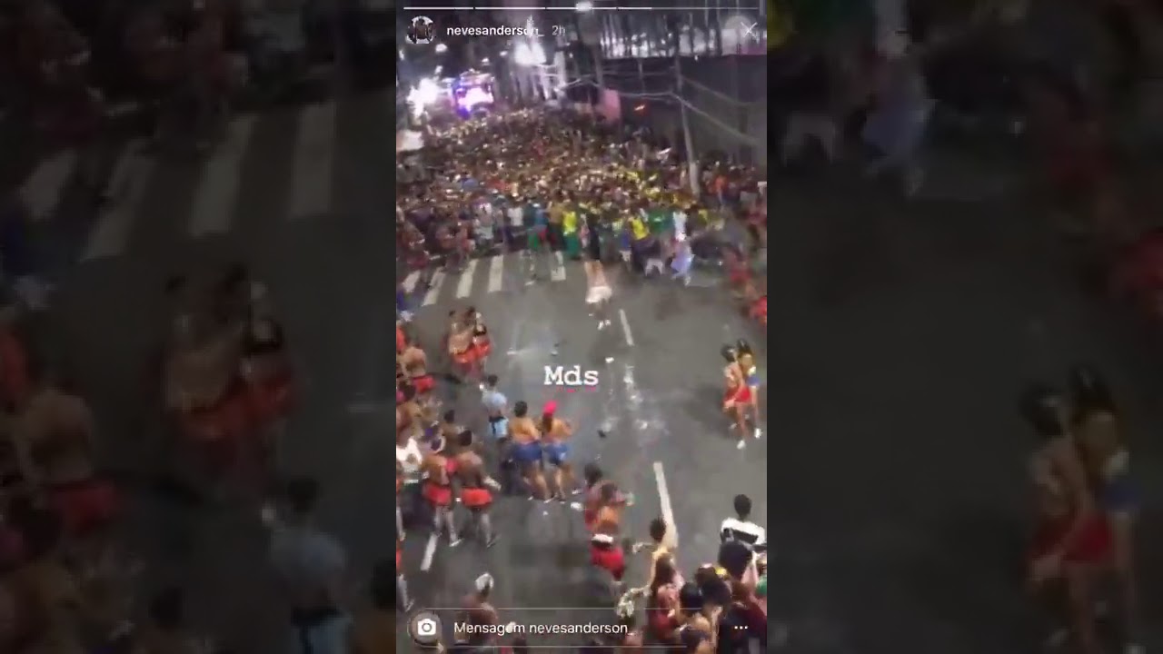 Tiros no Circuito Osmar - Carnaval 2020