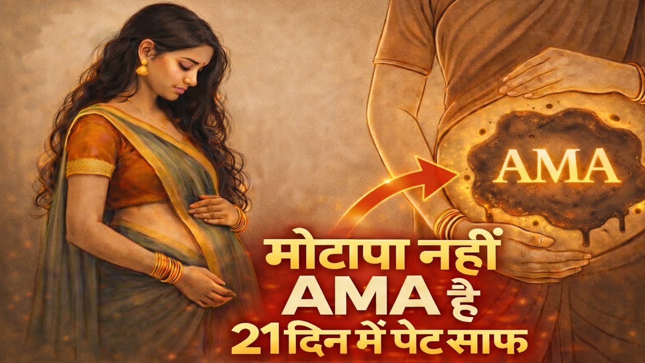 पेट में FAT नहीं, 'आम' जमा है! 😱 | 21-Day Ancient Ayurvedic Cleanse बदल देगा Body | Ancient Healing