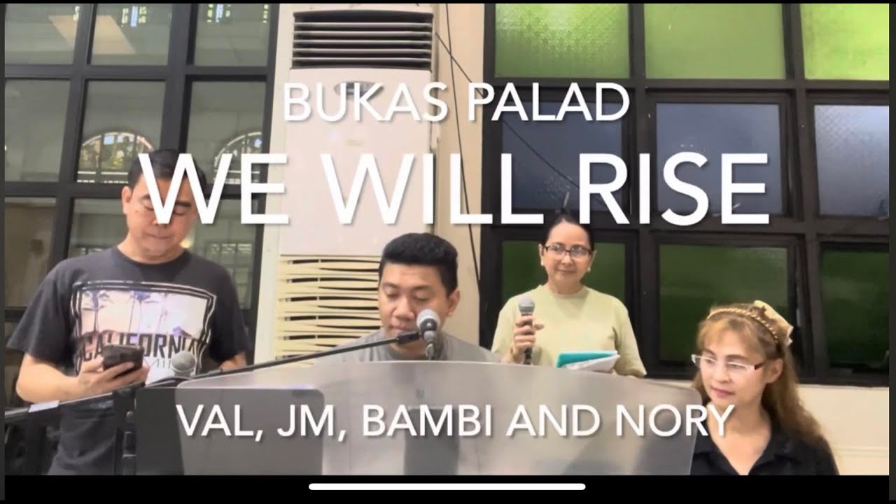 WE WILL RISE  (Bukas Palad) with lyrics