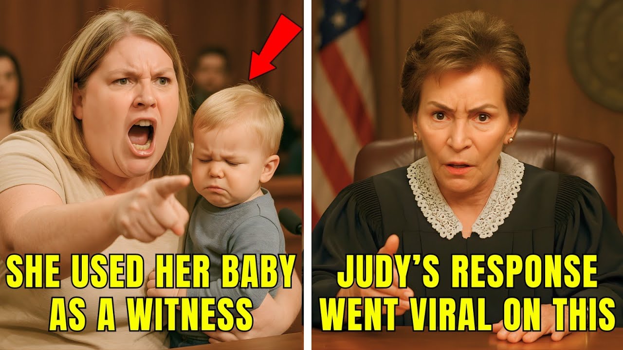 Fat Karen Claimed Her Baby Could Talk — Judge Judy’s Response Left Everyone SHOCKED