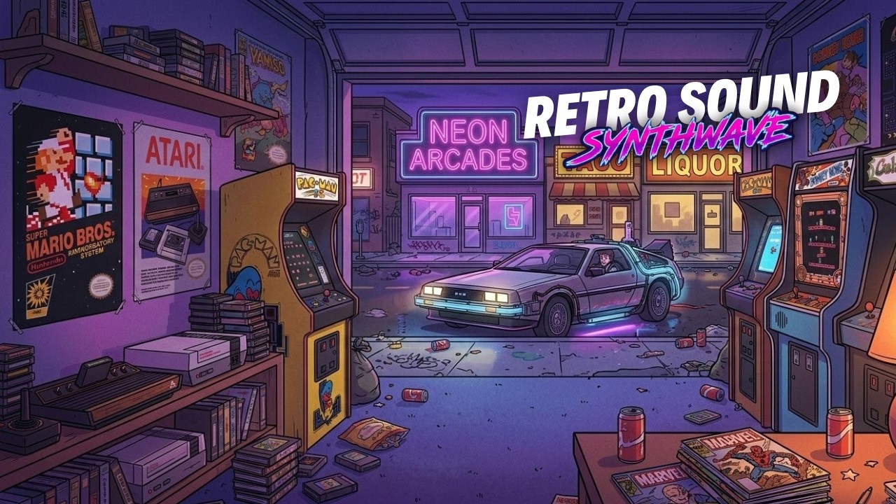 LINES 🎶 Synthwave Vaporwave Chillwave