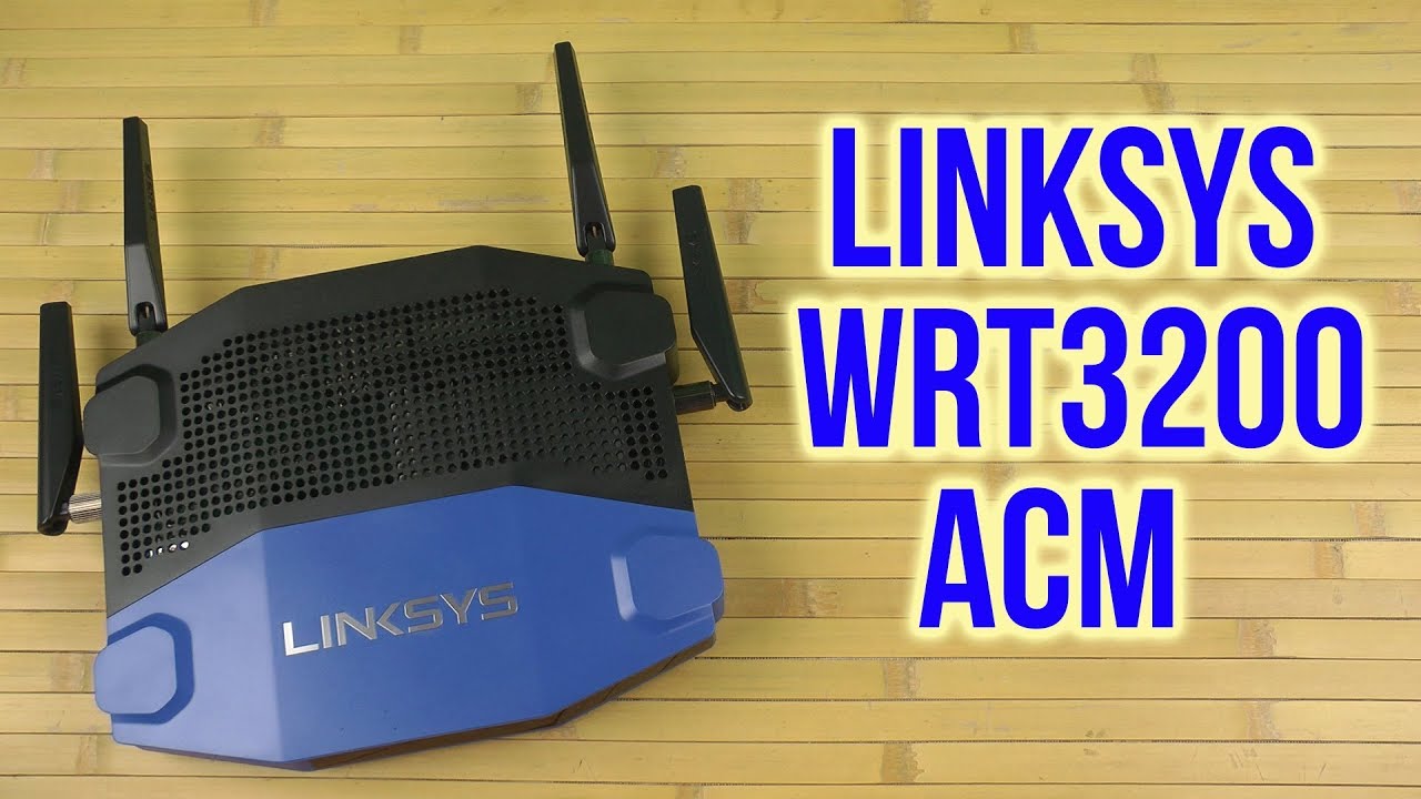 Распаковка Linksys WRT3200ACM