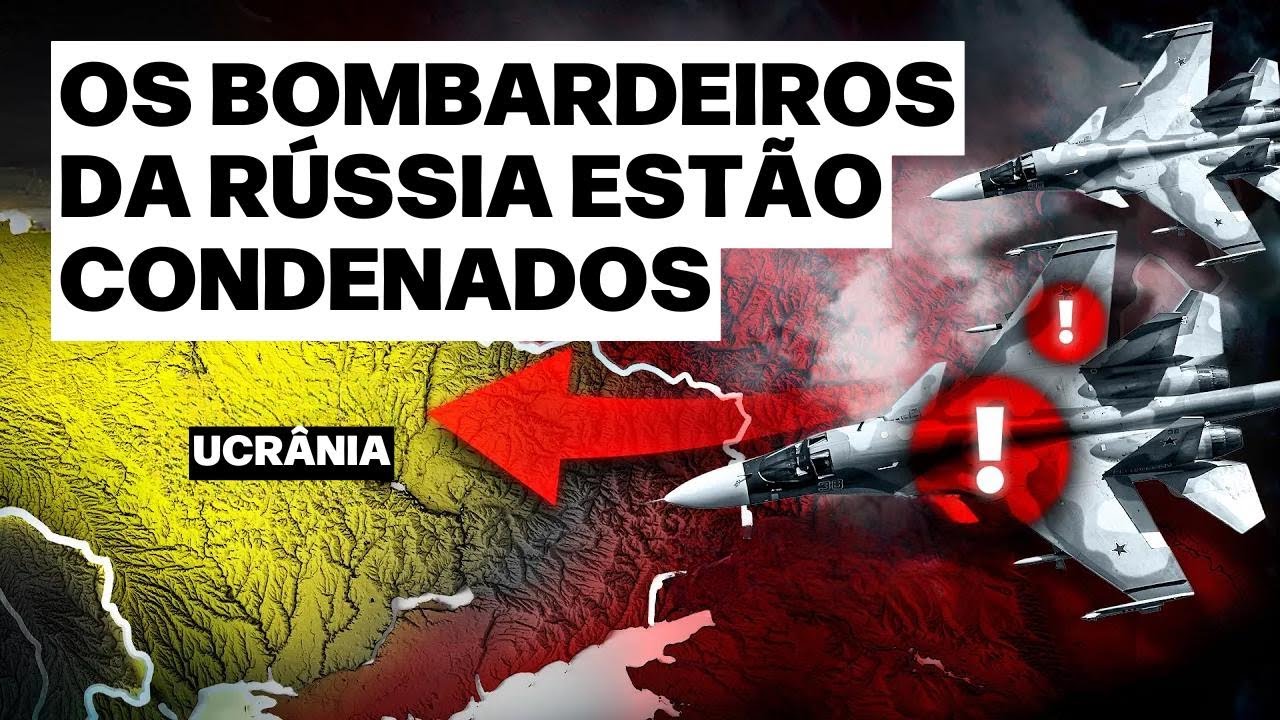 Putin apostou tudo no bombardeiro Su-34... e a Ucrânia destruiu o plano dele