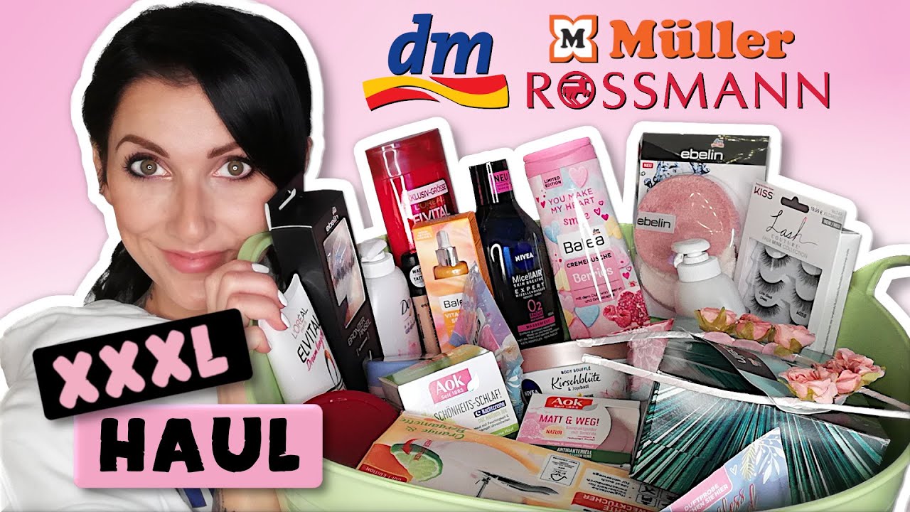 ESKALATION 😂 XXXL DM ROSSMANN MÜLLER HAUL (nahezu) UNCUT | NEUHEITEN UND FAVORITEN | Frühlingsrolina