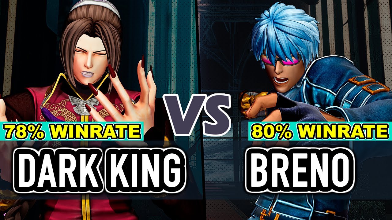 KOF XV ▰ DARK KING (Vice / Duo Lon / O.Yashiro) vs BRENO YAGAMI (K' / Ramón / Iori)