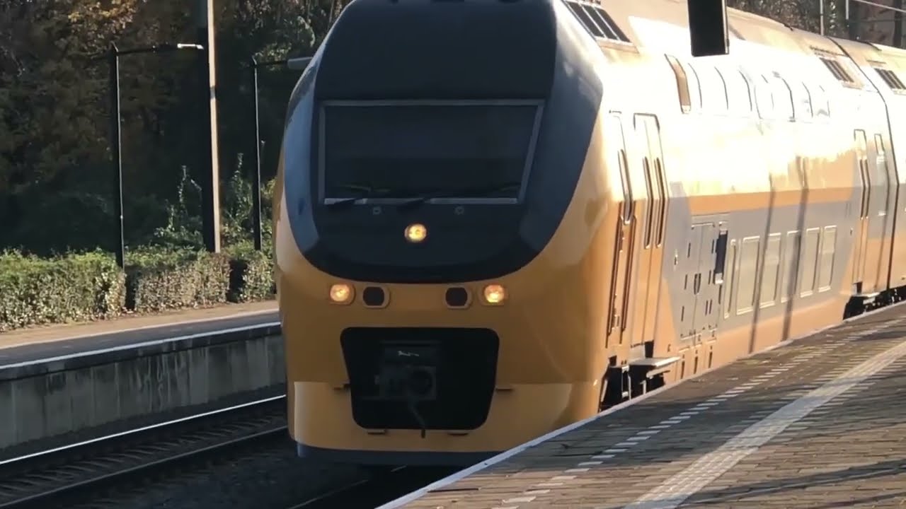 Treinen op station Sittard