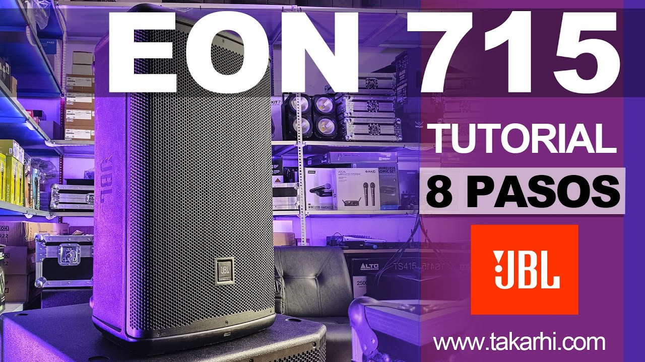 JBL EON 715 TUTORIAL REVIEW ESPAÑOL. Parlante Activo Bluetooth. EON715 serie 700 710, 712, 715, 718s
