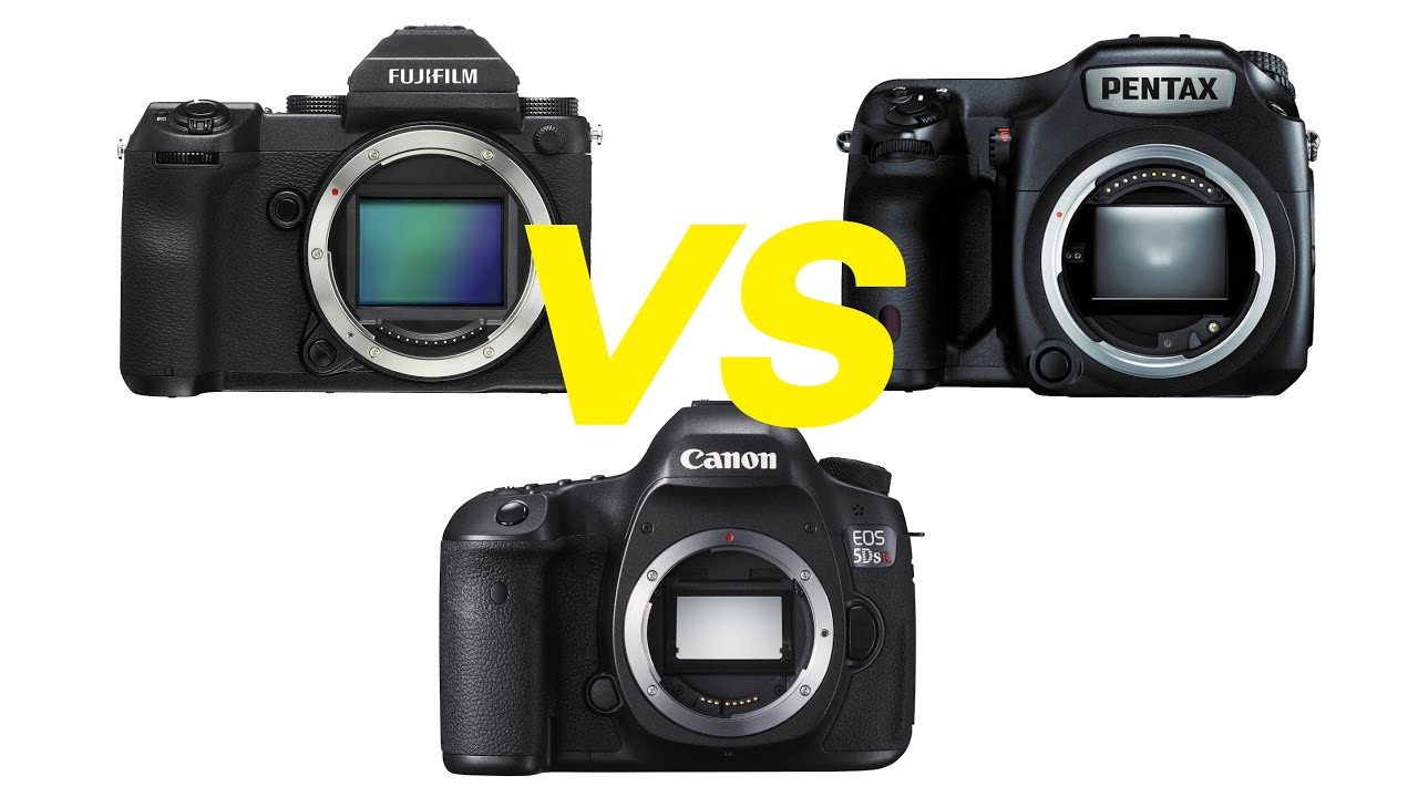 Fujifilm GFX 50s против Canon 5DSR против Pentax 645z: Битва 50-х