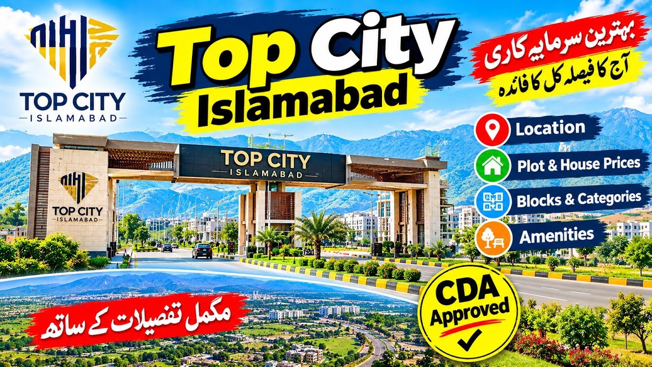 Жилищный комплекс Top City Исламабад | Top City Исламабад | Цены на участки и дома | Полный обзор