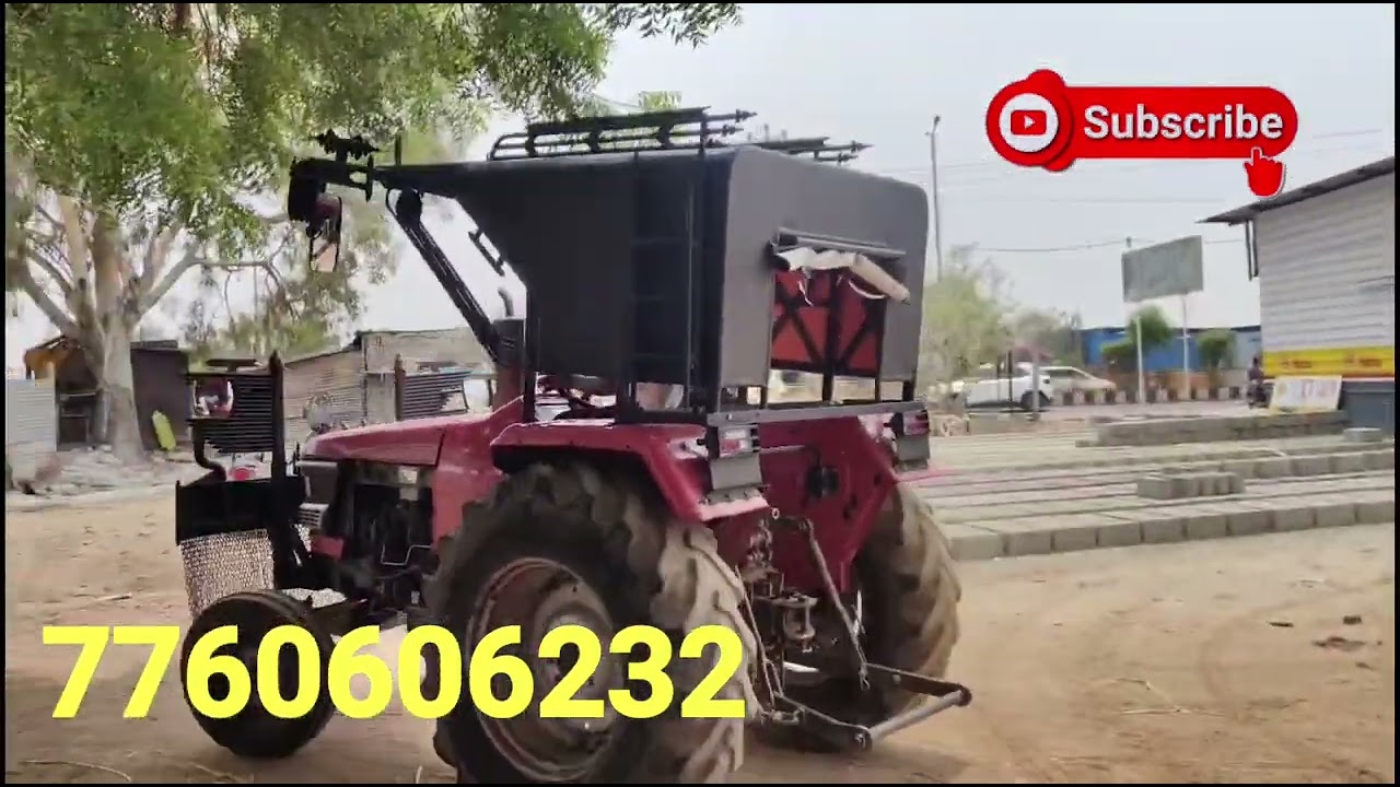 Arjun Mahindra Hood Bumper work Completed!! #swarajshop #farming #rktractors #agriculture