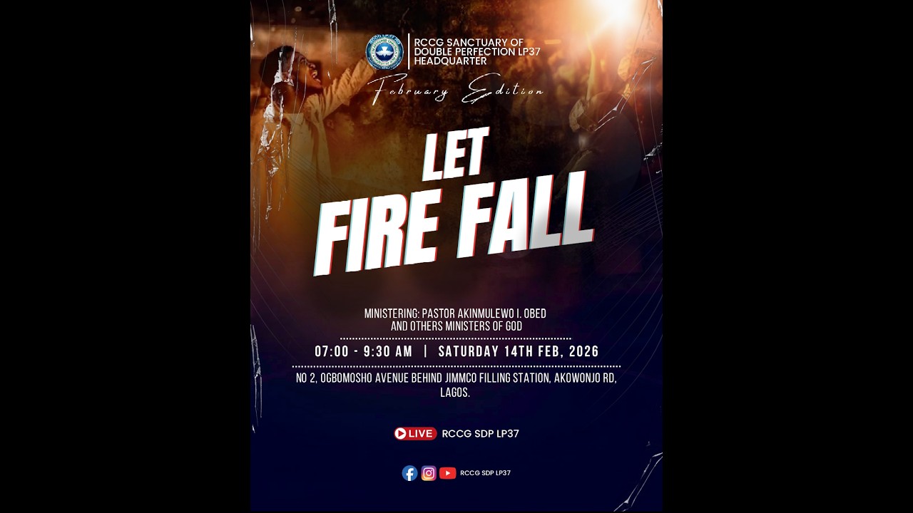 FEBRUARY EDITION - LET FIRE FALL - FEBRUARY 14TH 2026