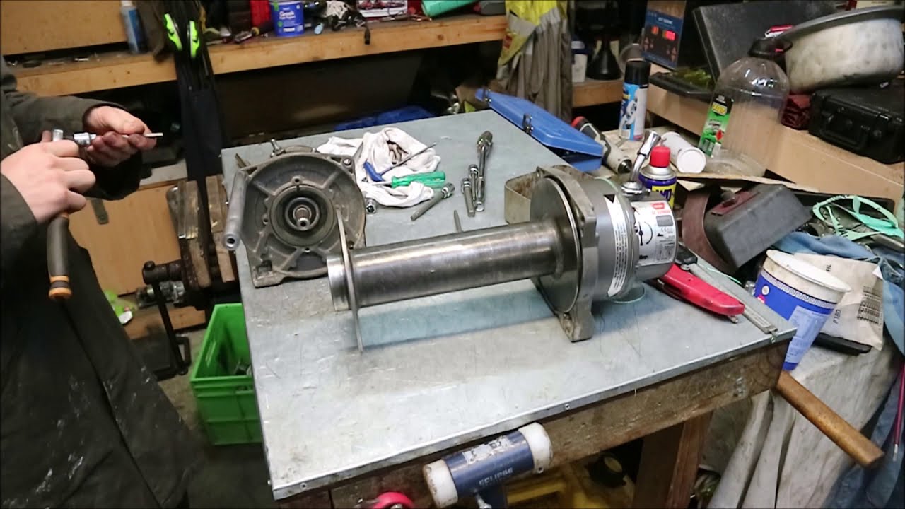 Warn Winch XD 9000 repair PT 1 (Warn CE XD9000)