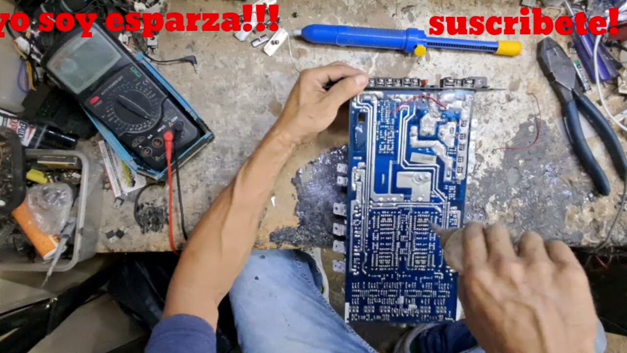 como reparar mi amplificador
