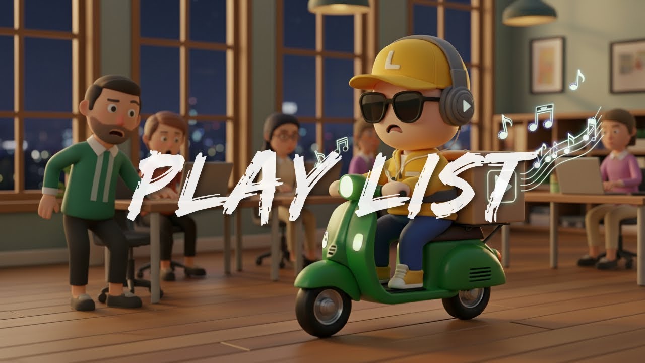 playlist | 일할 때 집중 잘 되는 플레이리스트 💻☕집중 모드 ON, 텐션은 그대로 유지.