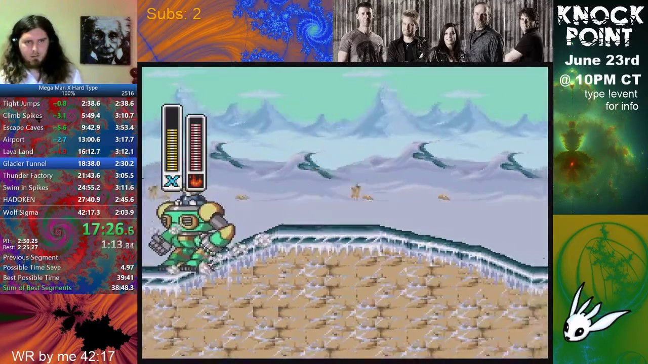 [Former World Record] Mega Man X Hard Type 100% in 41:38