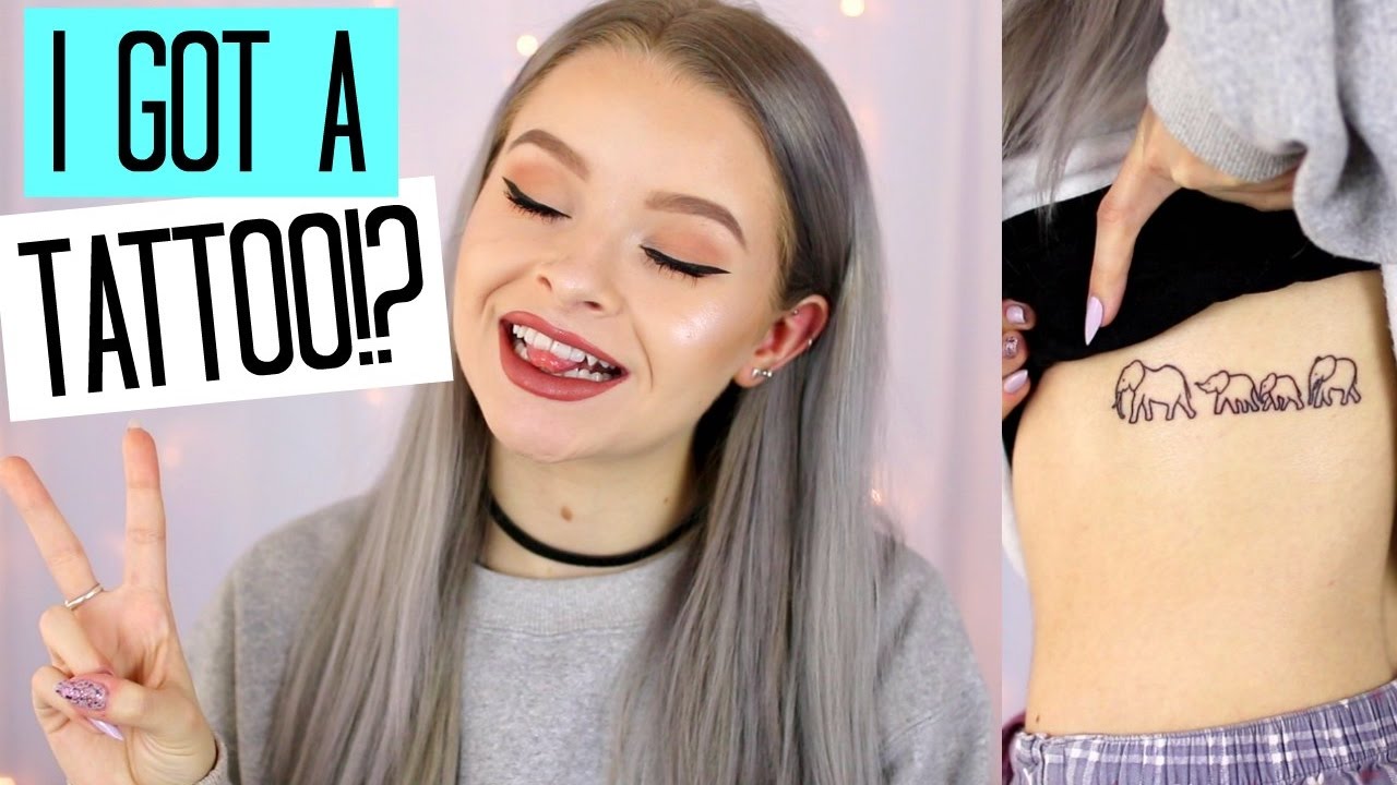 I GOT A TATTOO! JUICY Q + A | sophdoesnails