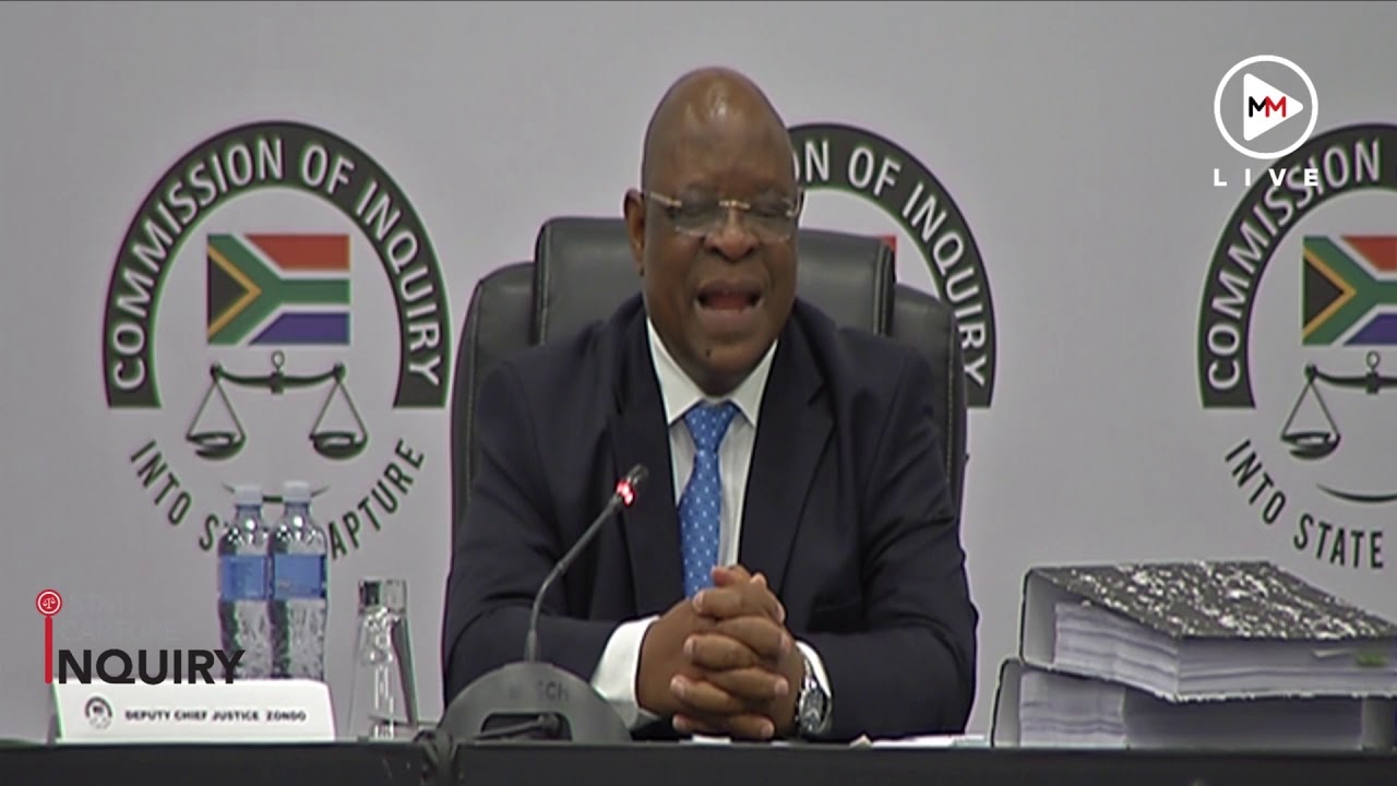 Deputy chief justice Raymond Zondo reprimands media over premature reporting