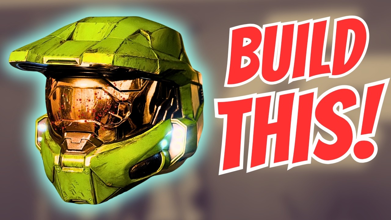 I FINALLY Made a Master Chief Helmet!