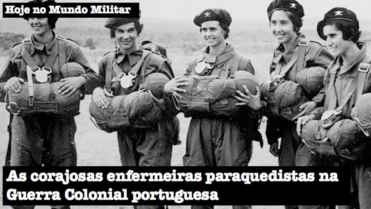 As corajosas enfermeiras paraquedistas na Guerra Colonial portuguesa