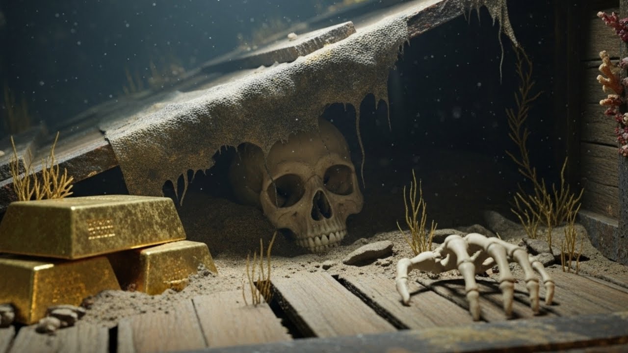 Inside the Nazi Gold Freighter — Gold, Skeletons, and the Forgotten War Secrets