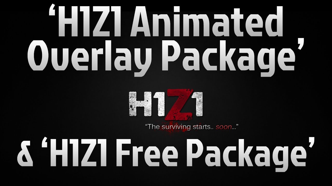ItsLorgarn [Twitch Streaming] - H1Z1 Animated Package