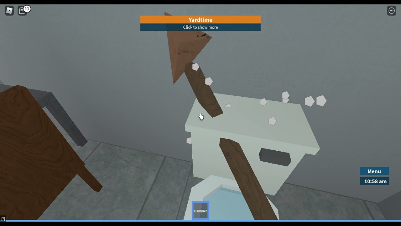speed-running the prison in Prison life on roblox