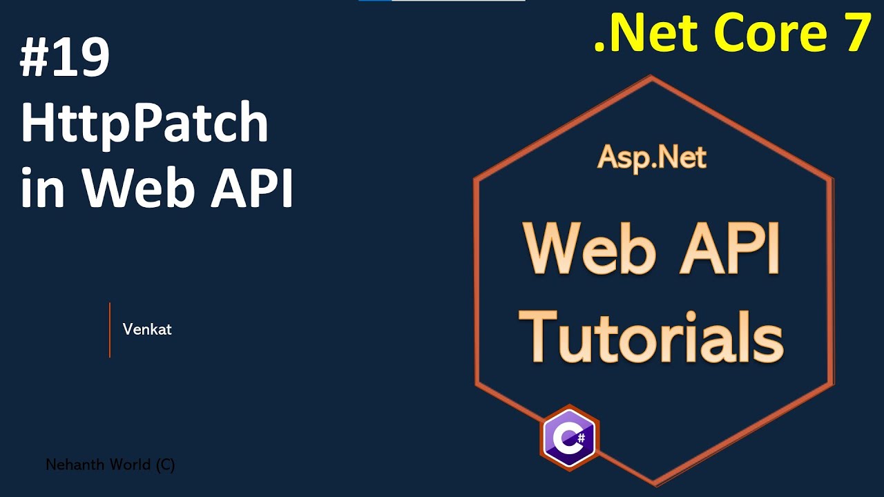 Часть 19. Почему HttpPatch в Web/REST API 7.0 || Учебные пособия по веб-API Asp.Net Core C#