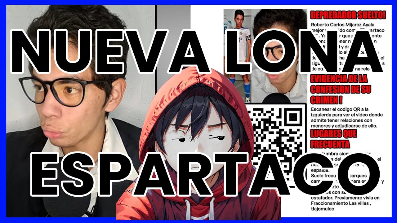 Crean QR de Espartaco18 con su Vídeo de m3nores