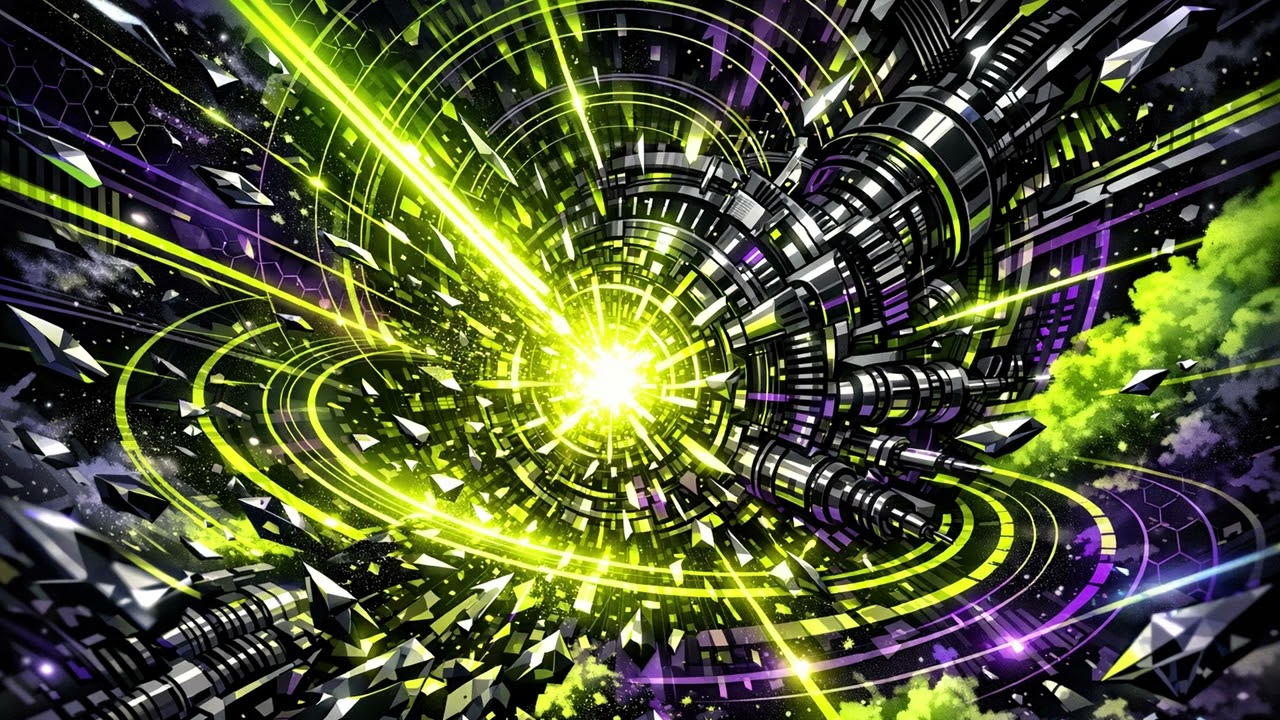 Neon Kinetic Gearshift Paradox