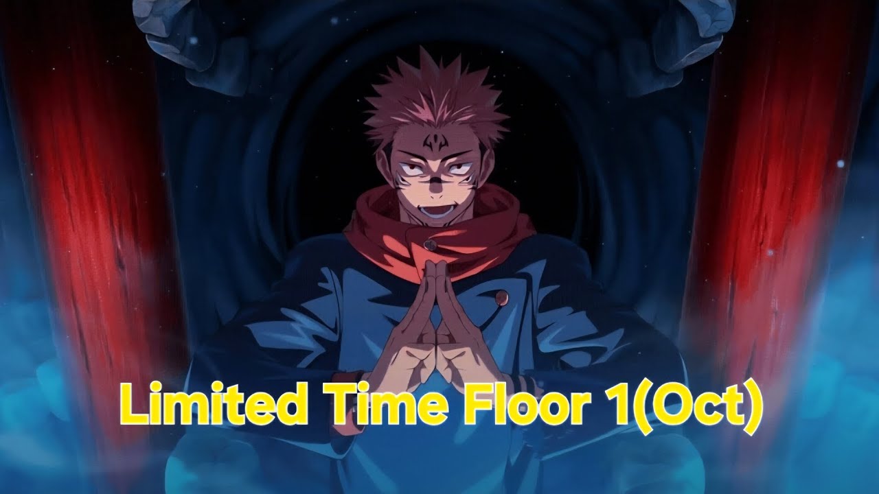 Limited Time Floor 1(October) with Sukuna Guide|Jujutsu kaisen Phantom Parade 