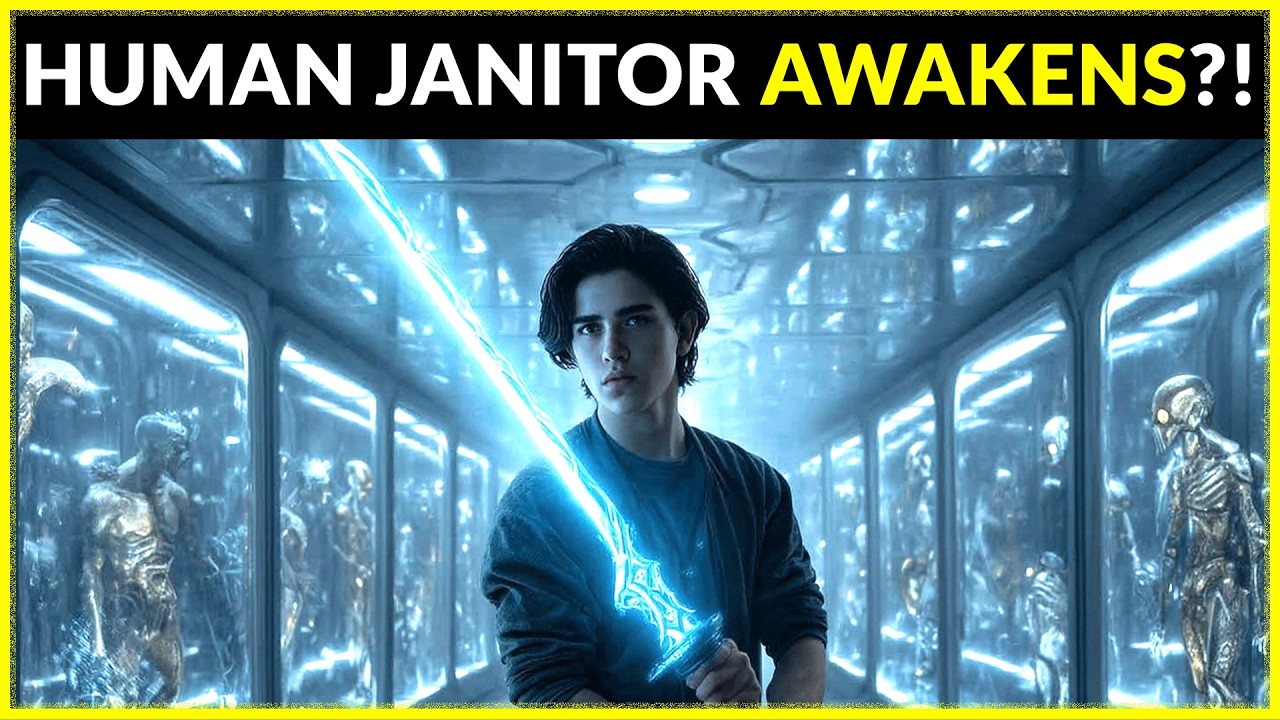 Human Janitor Awakens the Power of the Forbidden Blade |Sci-Fi | HFY