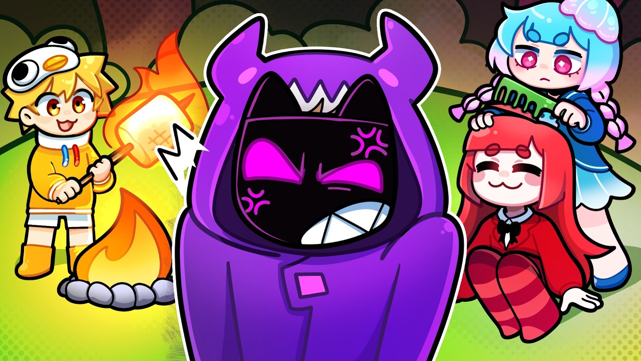 O ACAMPAMENTO da Turma da Batatinha!