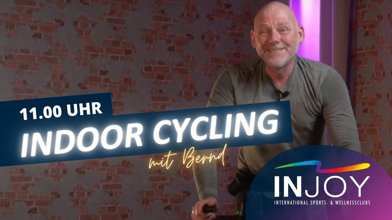 #12 // 60 Minuten INDOOR CYCLING 〢 INJOY LIVE WORKOUT 〢 mit BERND